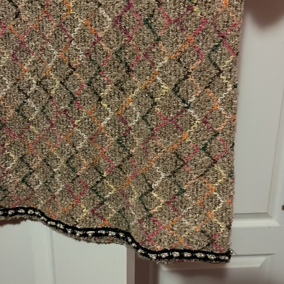 Tweed midi dress beautiful chic and trendy - Picture 2 of 3